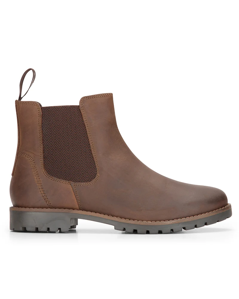HOGGS OF FIFE Ladies Jodhpur Dealer Boots - Brown - Image 3