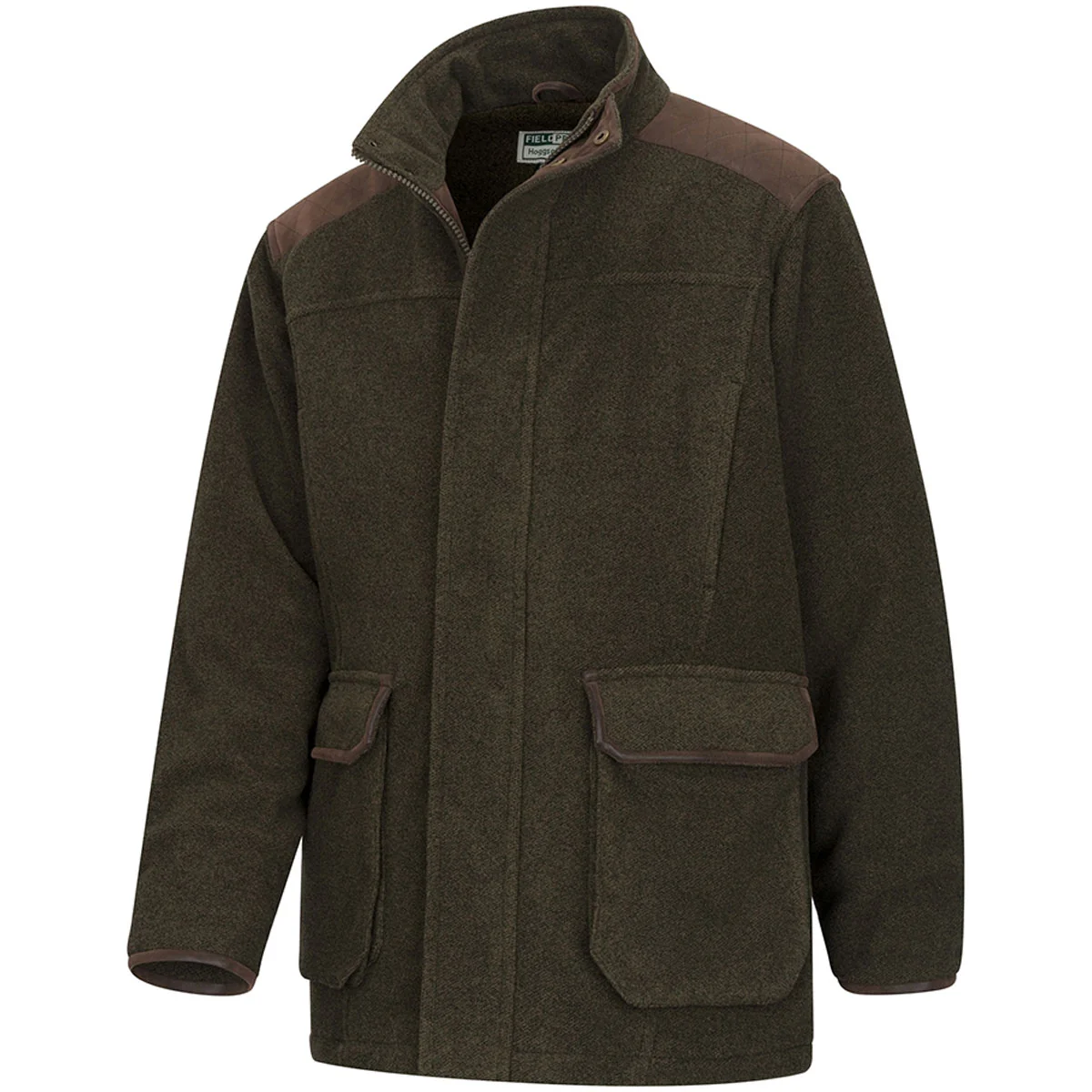 HOGGS OF FIFE Sportsman Pro Waterproof Fleece Jacket - Mens - Green - Image 4