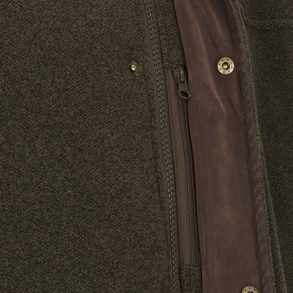 HOGGS OF FIFE Sportsman Pro Waterproof Fleece Jacket - Mens - Green - Image 5