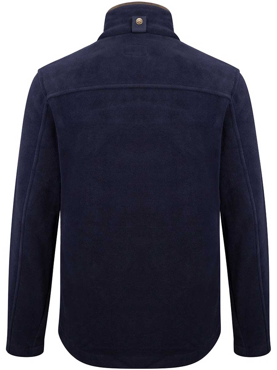 HOGGS OF FIFE Stenton Technical Fleece Jacket - Mens - Midnight Navy - Image 3