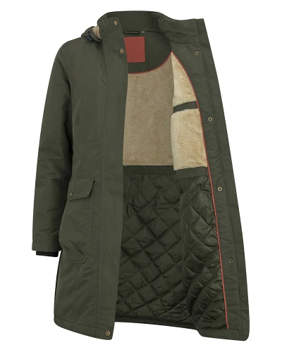 HOGGS OF FIFE Walker Waterproof Long Coat - Women's - Fern Green - Image 3