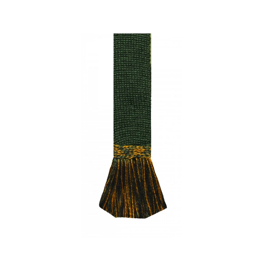HOUSE OF CHEVIOT Classic Garter Ties - Spruce & Ochre