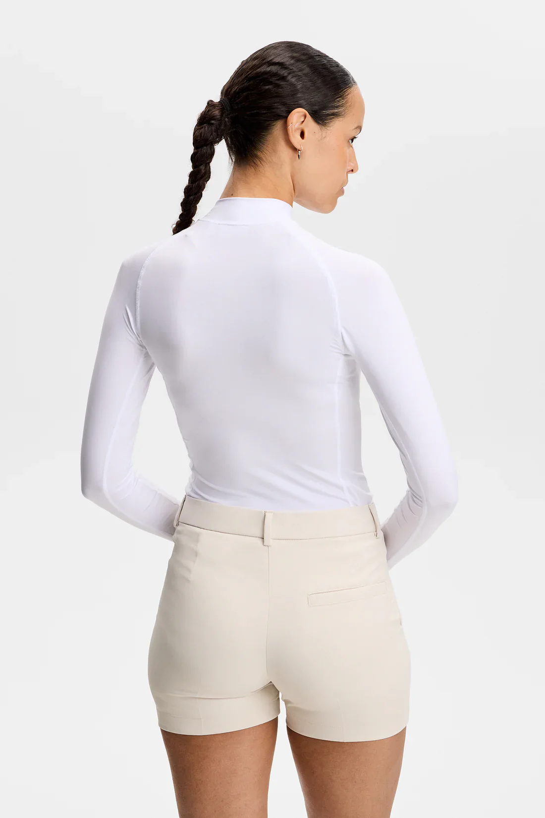 J.LINDEBERG Ella Compression Top - Womens - White - Image 3
