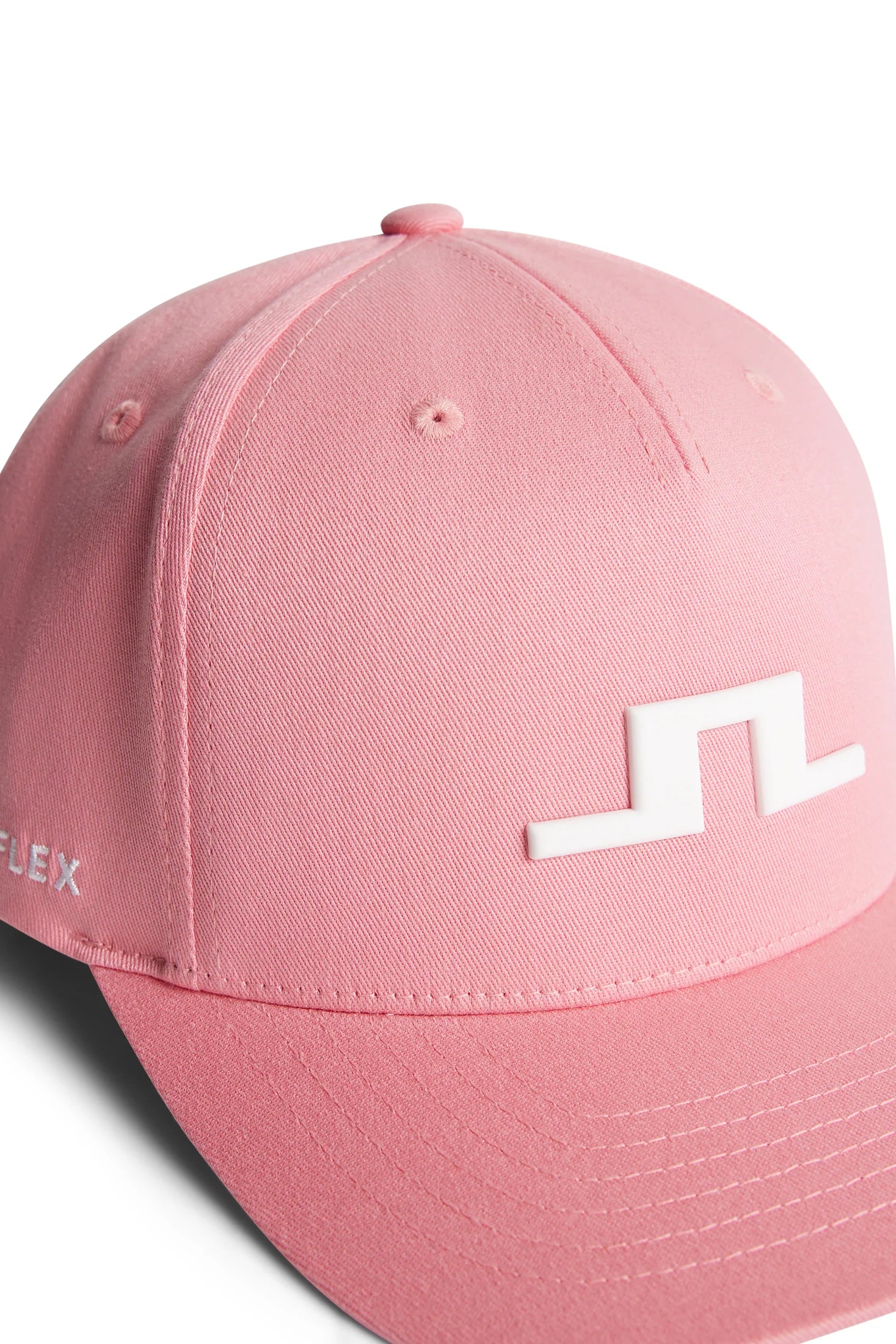 J.LINDEBERG Heath Cap – 3D Bridge Logo – Flamingo Plume - Image 3