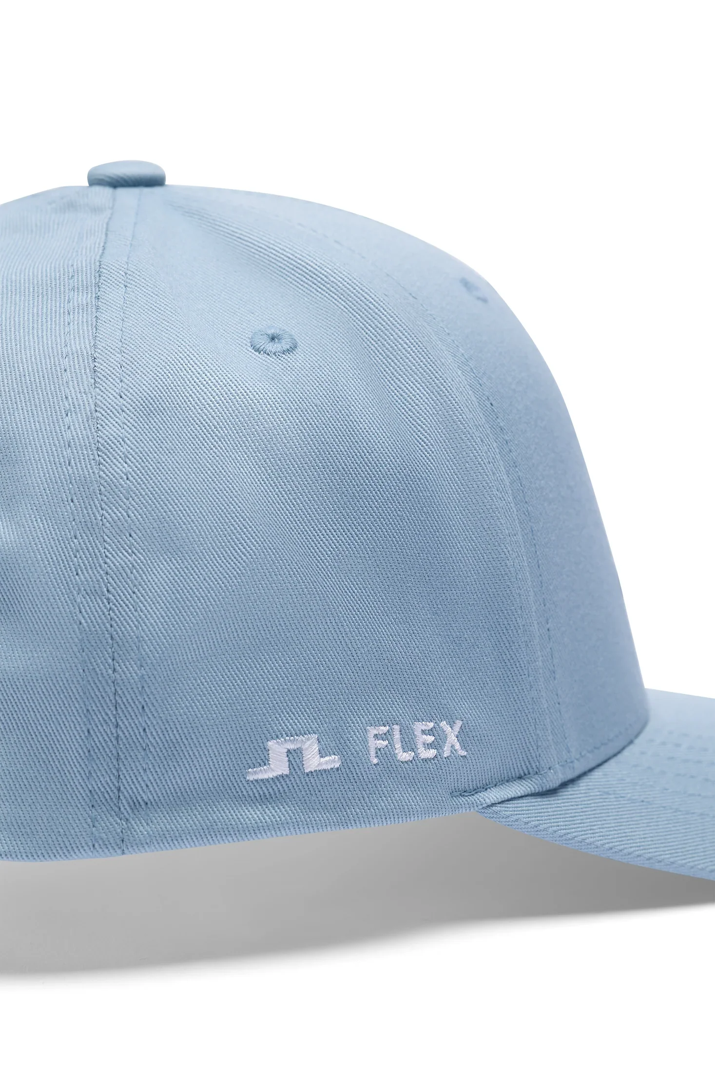 J.LINDEBERG Heath Cap – 3D Bridge Logo – Forget Me Not Blue - Image 4
