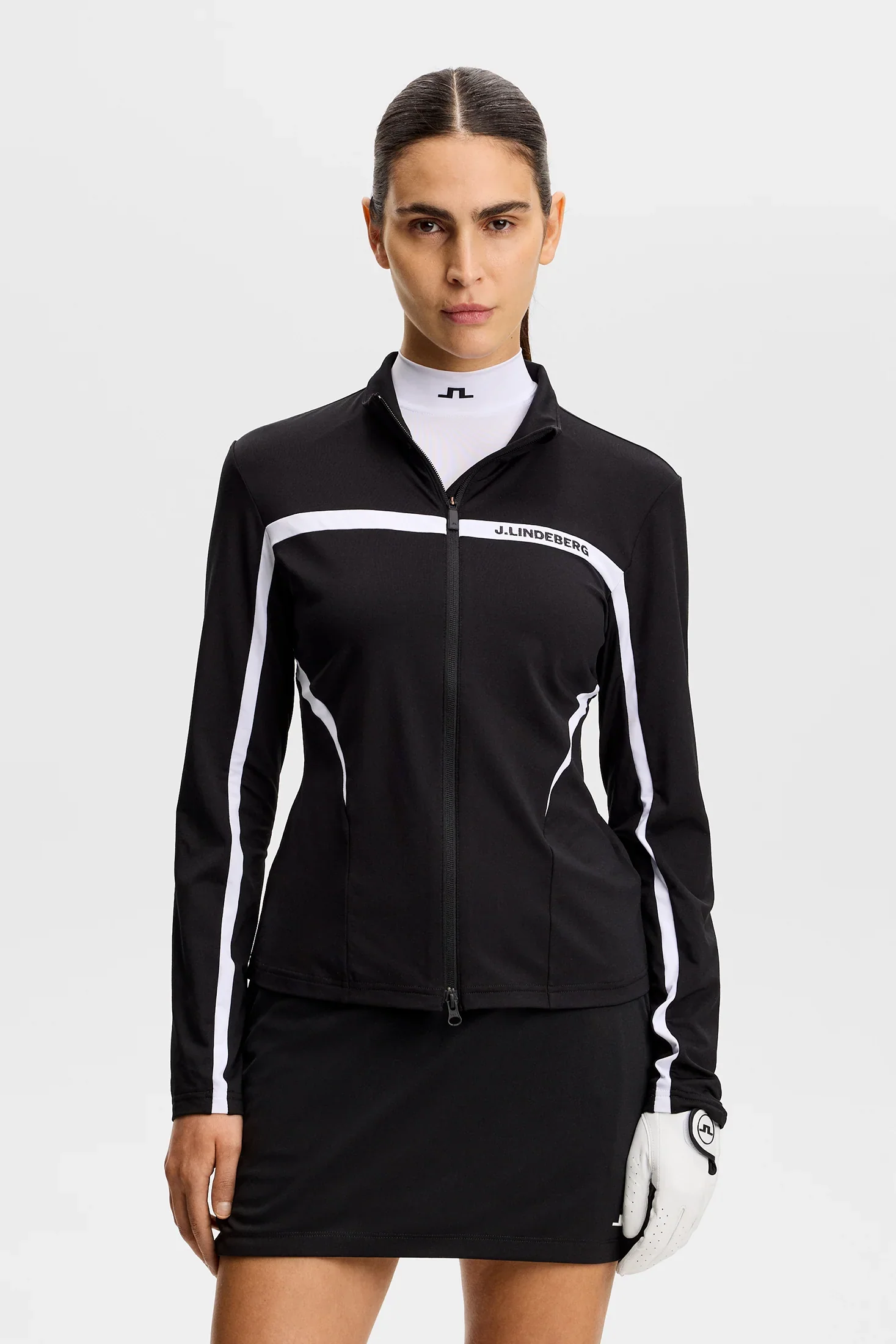 J.LINDEBERG Janice Mid Layer - Womens - Black - Image 2