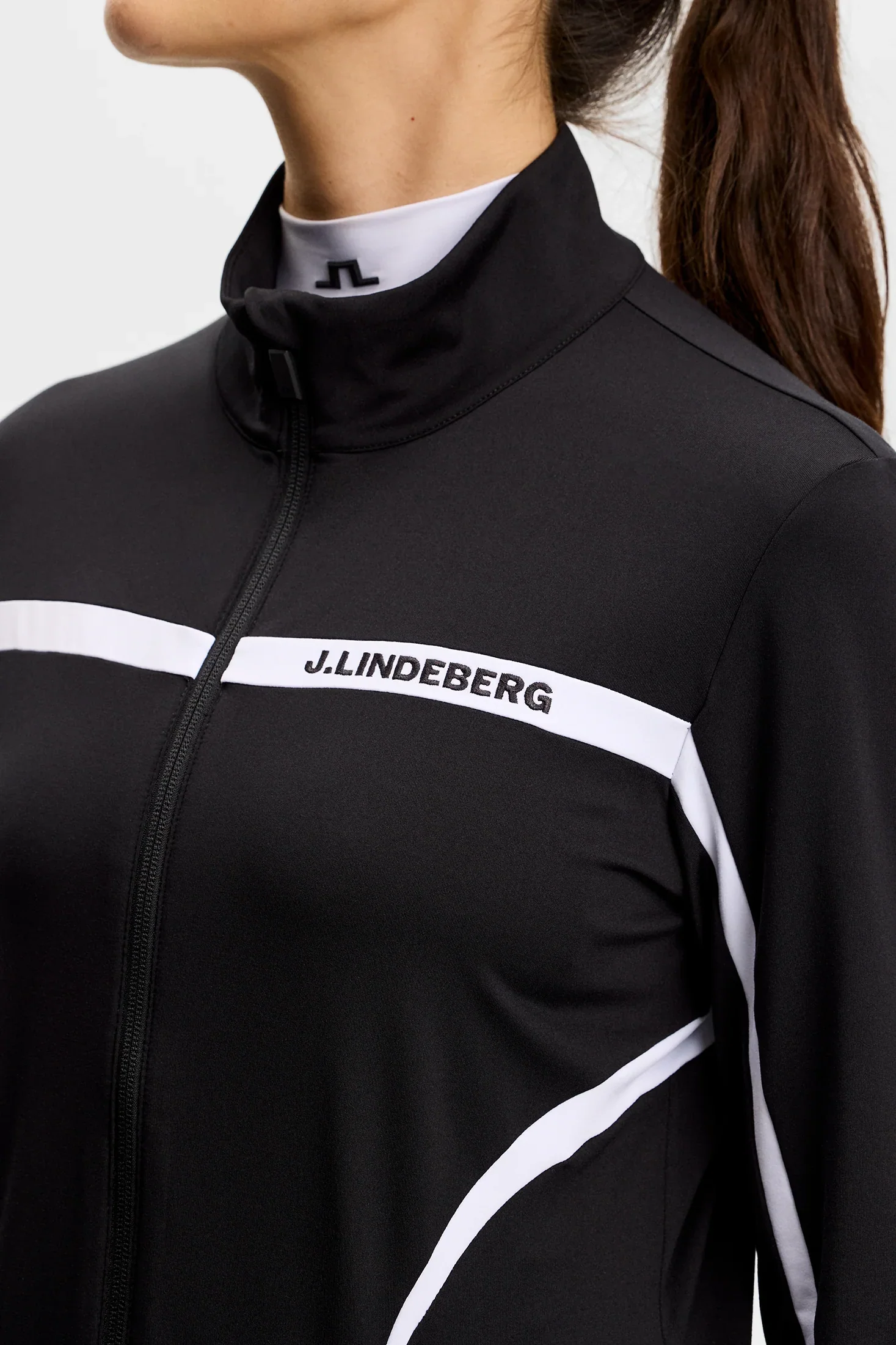 J.LINDEBERG Janice Mid Layer - Womens - Black - Image 6