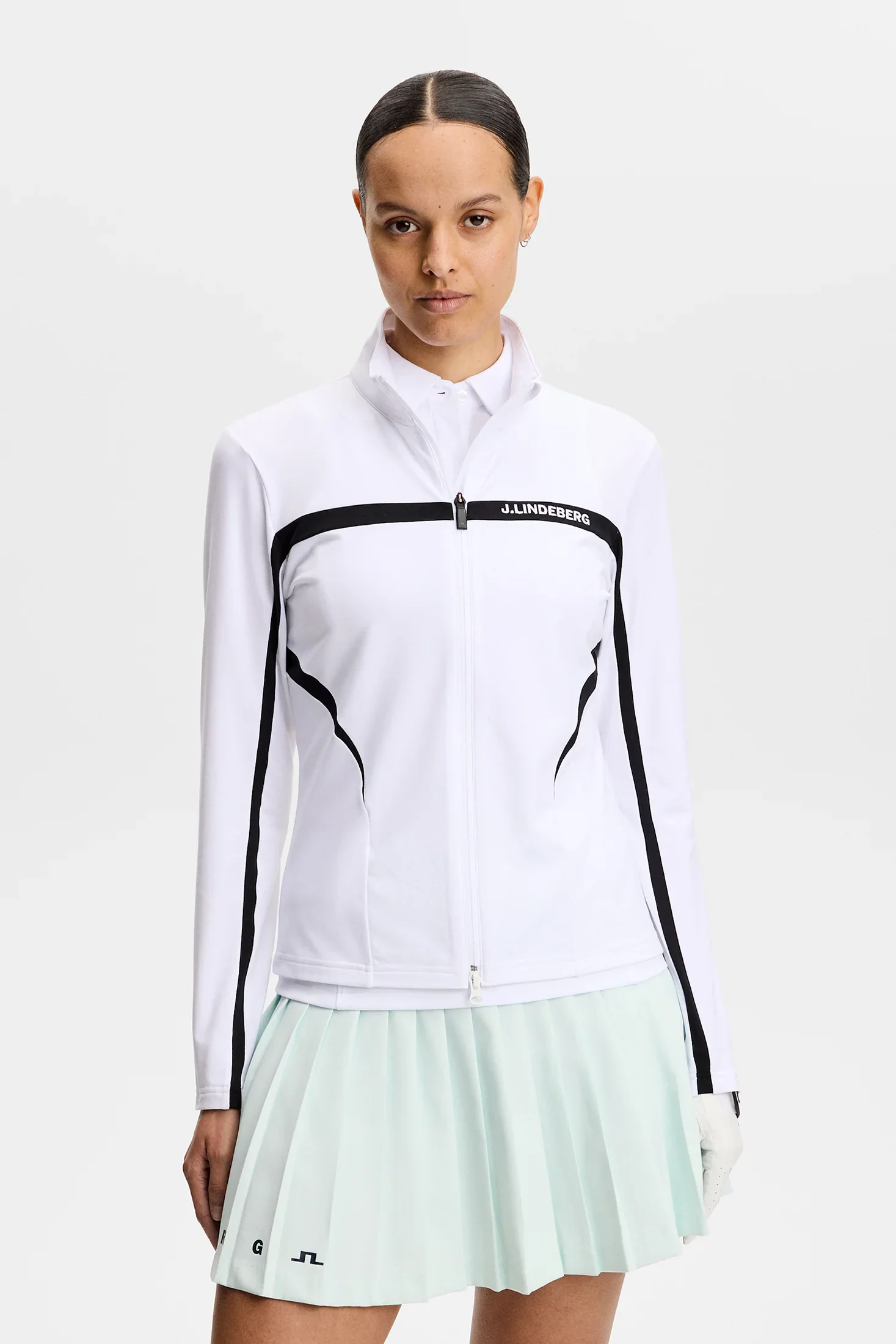 J.LINDEBERG Janice Mid Layer - Womens - White - Image 2