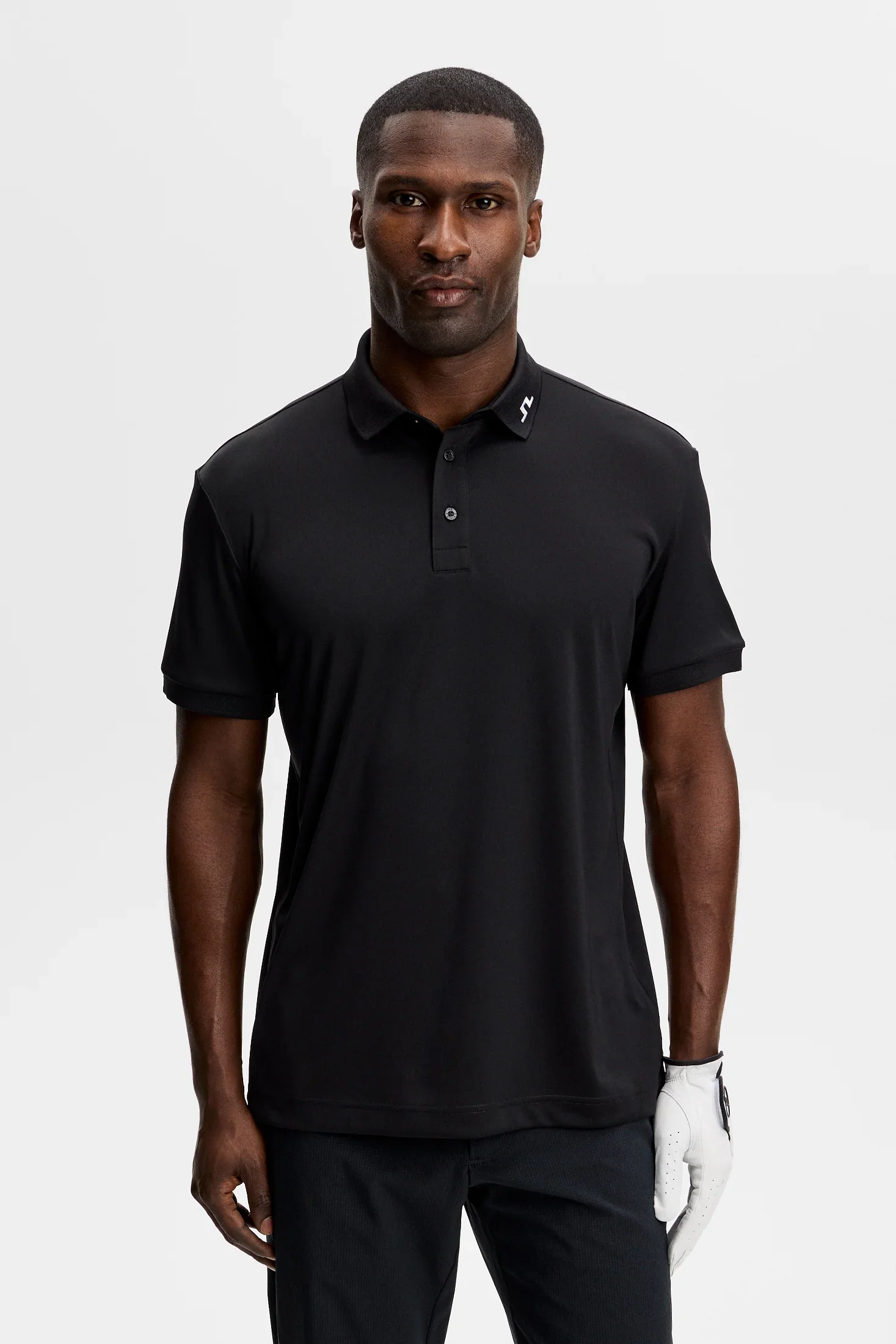 J.LINDEBERG KV Polo Shirt – Men’s – Black - Image 4