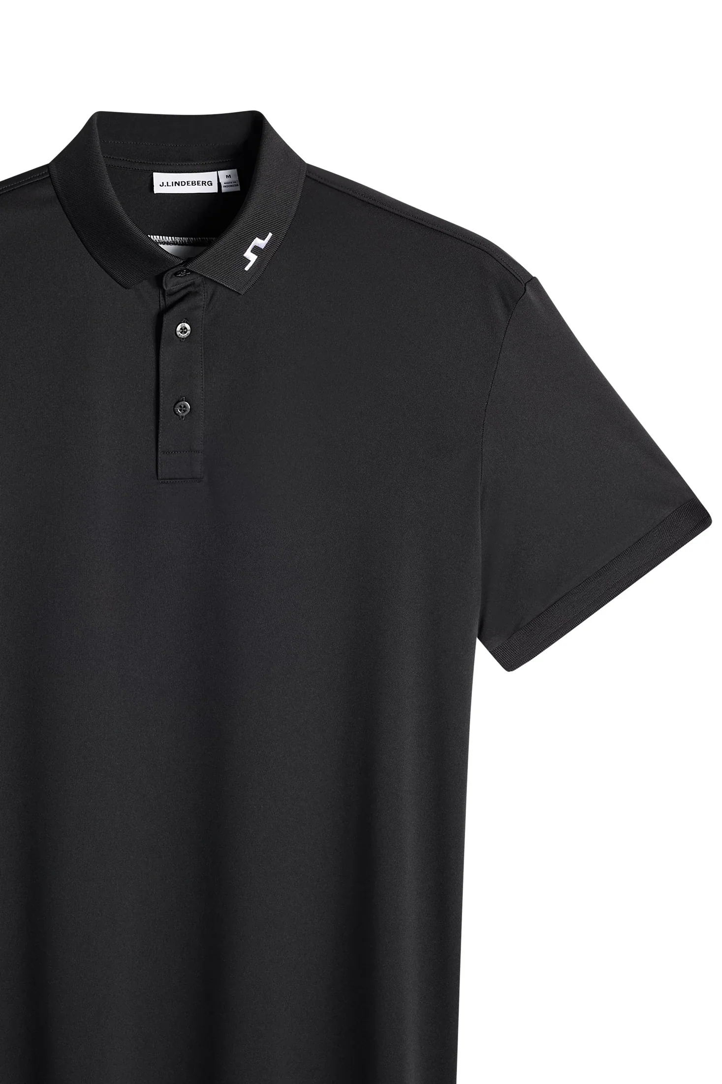 J.LINDEBERG KV Polo Shirt – Men’s – Black - Image 7