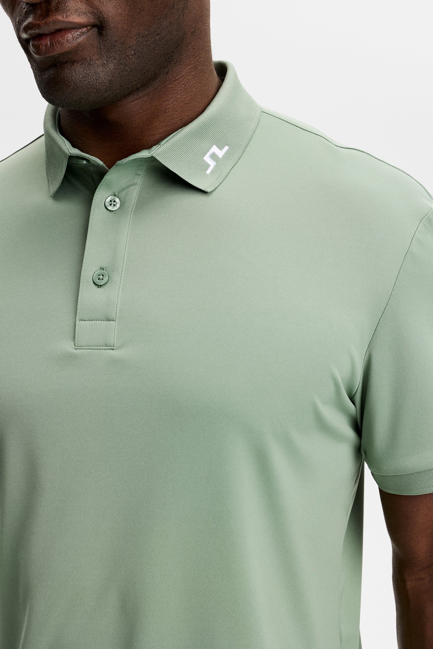 30% OFF - J.LINDEBERG KV Polo Shirt – Men’s – Hedge Green - Image 5