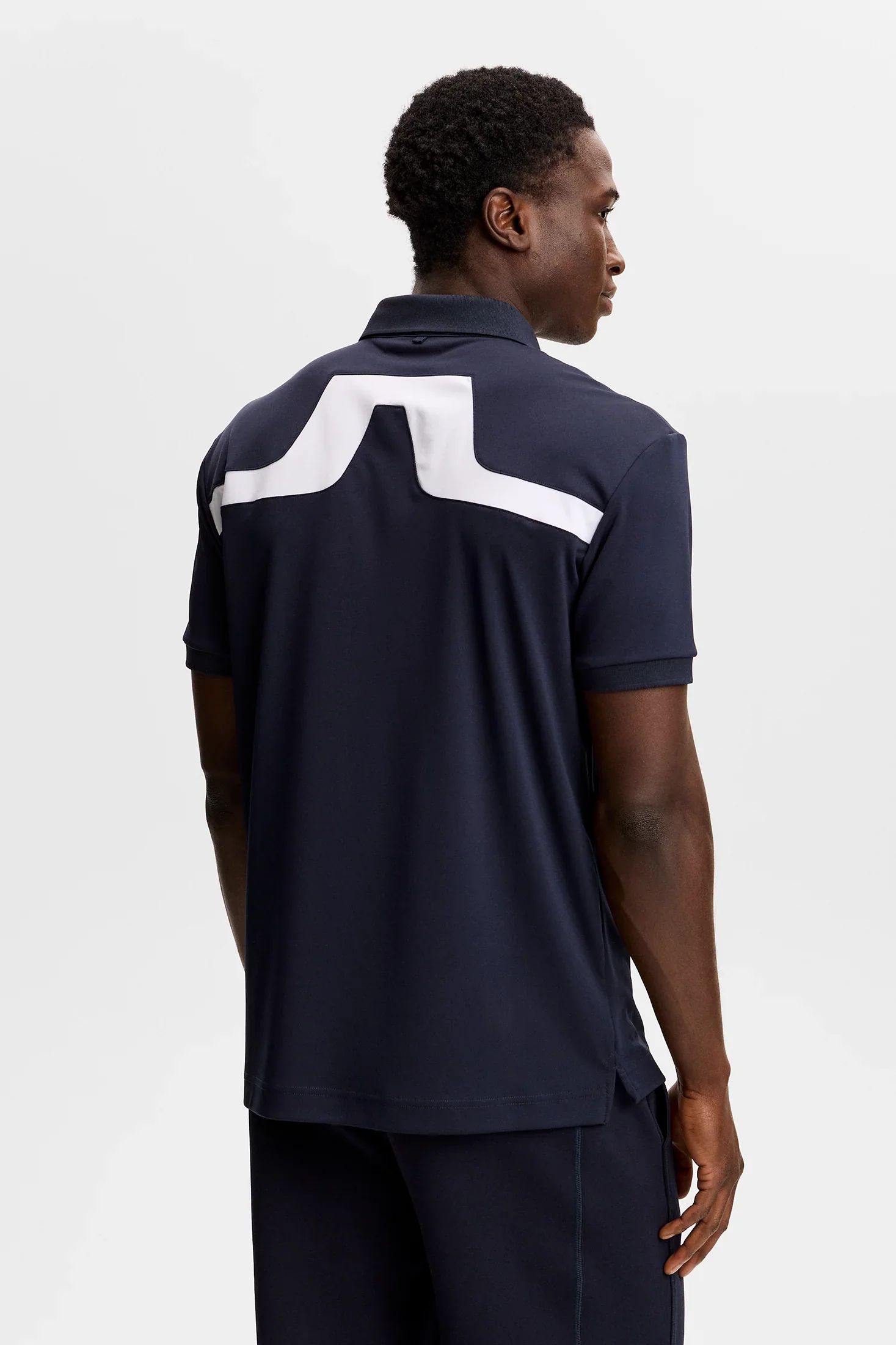 J.LINDEBERG KV Polo Shirt – Men’s – Navy - Image 3