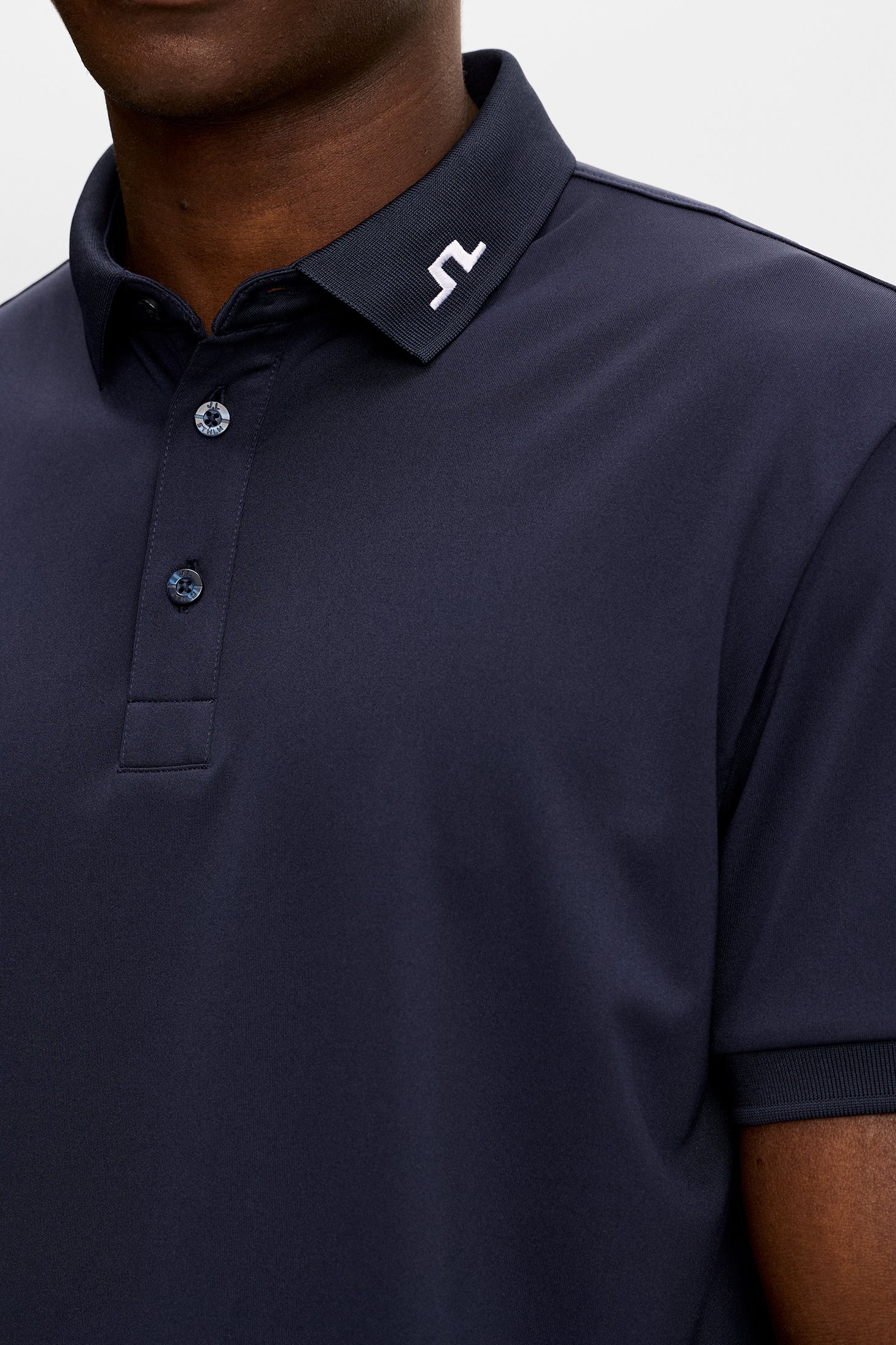 J.LINDEBERG KV Polo Shirt – Men’s – Navy - Image 5