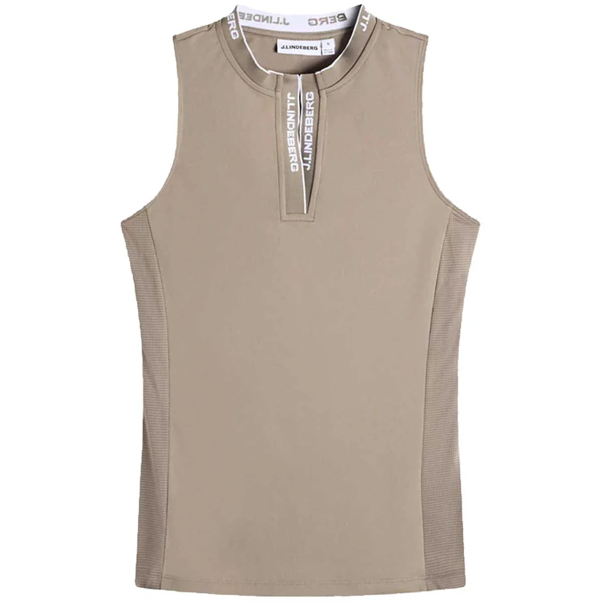 J.LINDEBERG Leya Sleeveless Top - Womens - Brindle