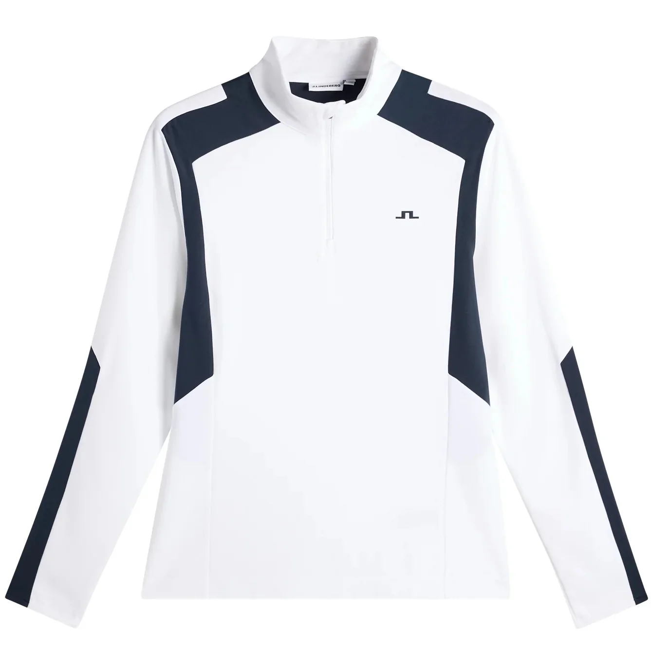 J.LINDEBERG Lukas Quarter Zip Mid Layer – Men’s – White