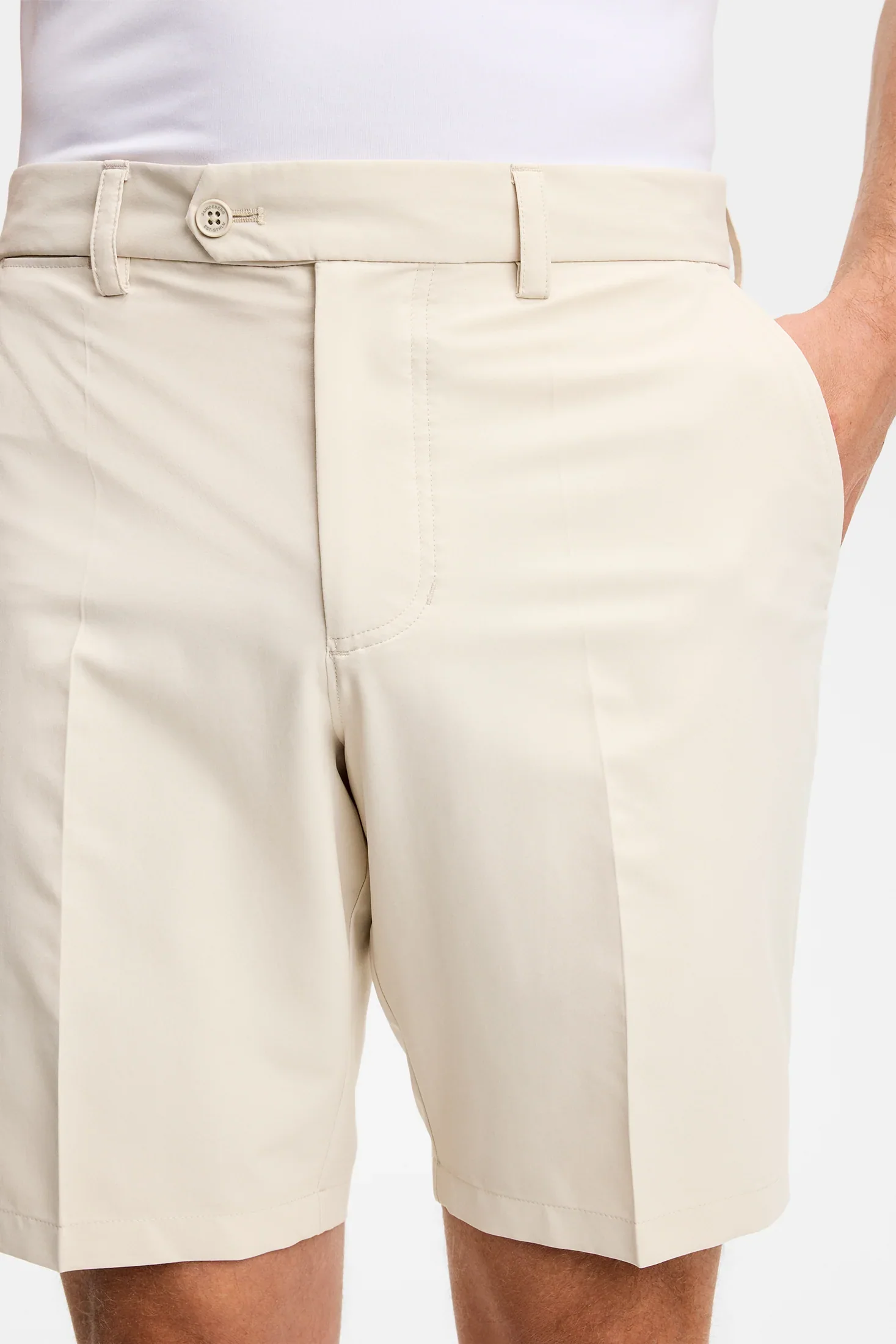 J.LINDEBERG Mitch Golf Shorts – Men’s – Moonbeam - Image 4