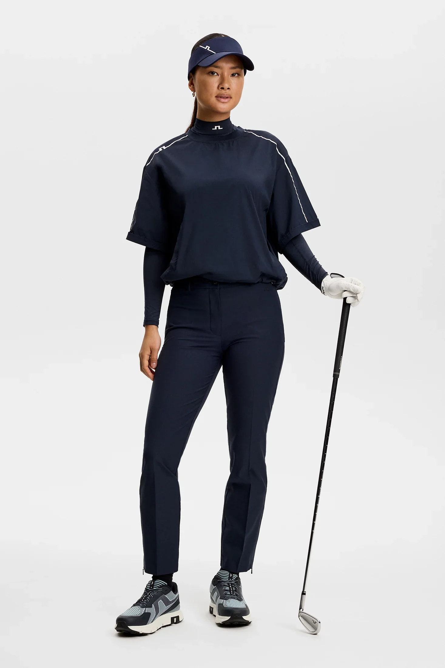 J.LINDEBERG Pia Pants - Womens - JL Navy - Image 2