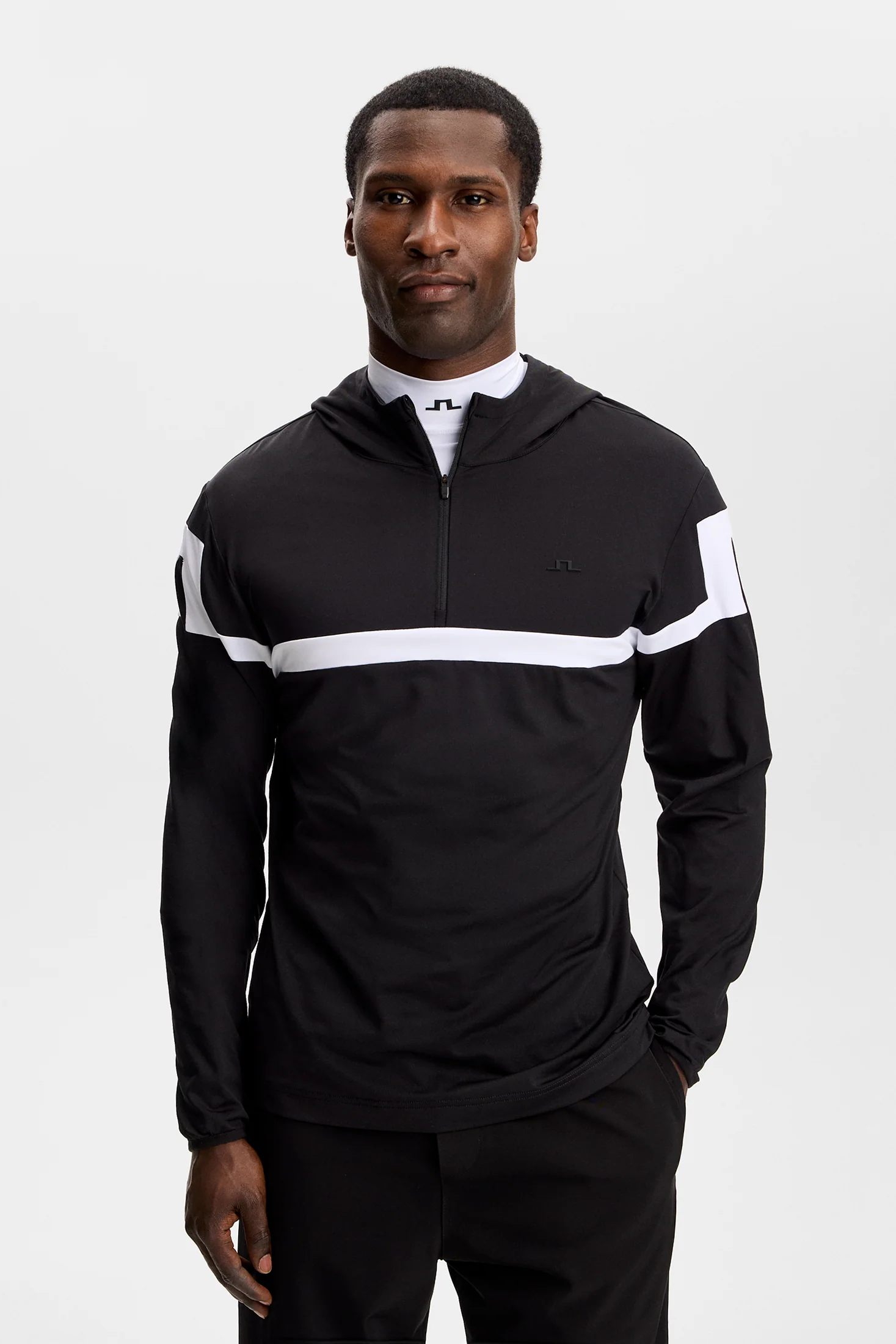 J.LINDEBERG Sole Hoodie – Men’s – Black - Image 2