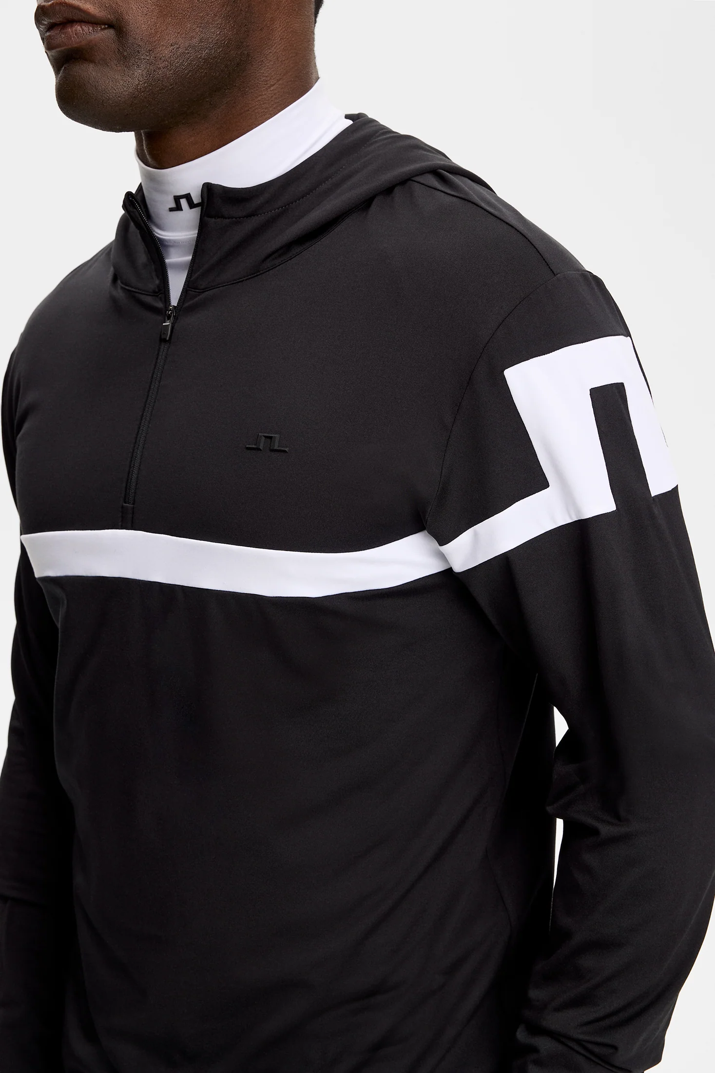 J.LINDEBERG Sole Hoodie – Men’s – Black - Image 4