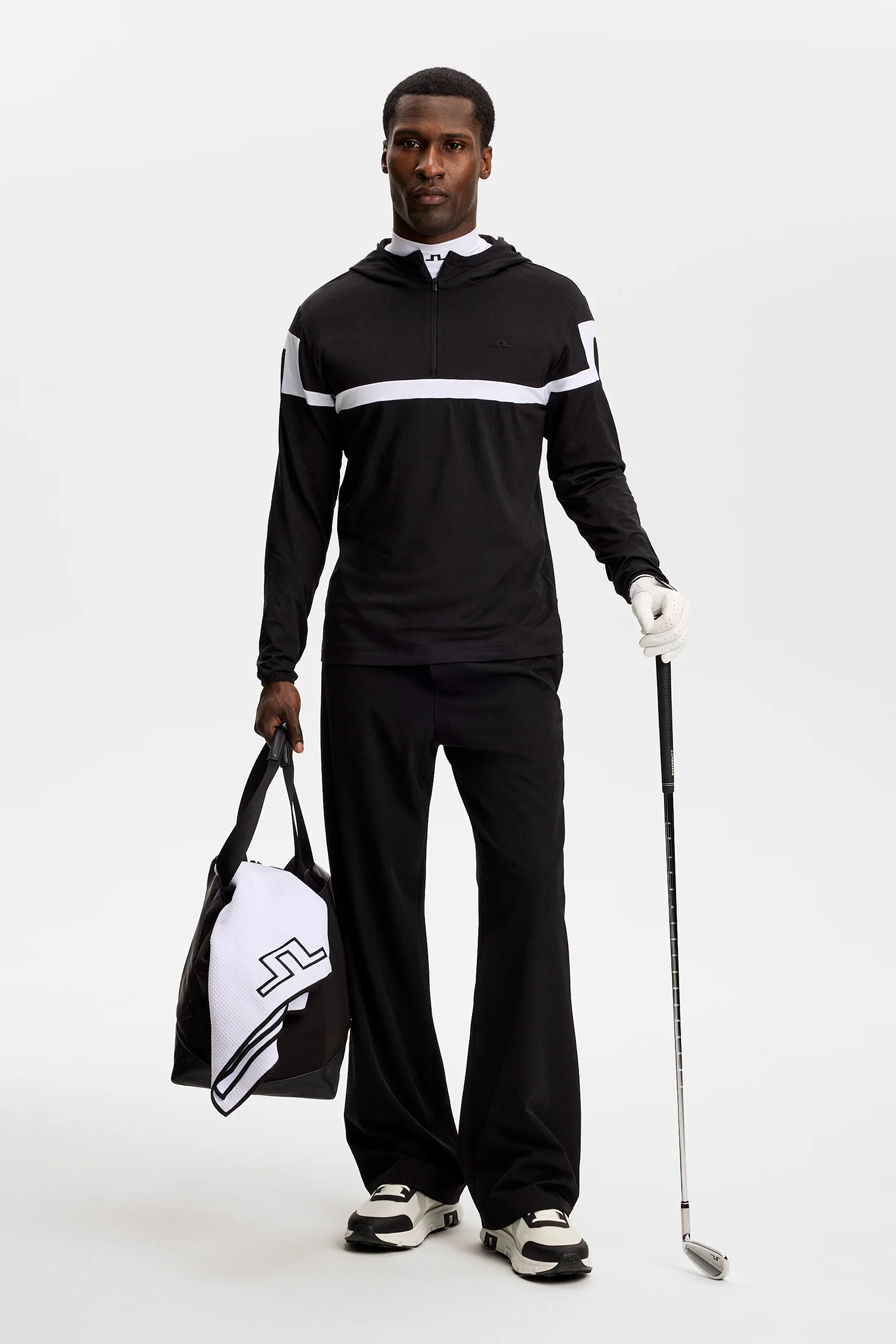 J.LINDEBERG Sole Hoodie – Men’s – Black - Image 5