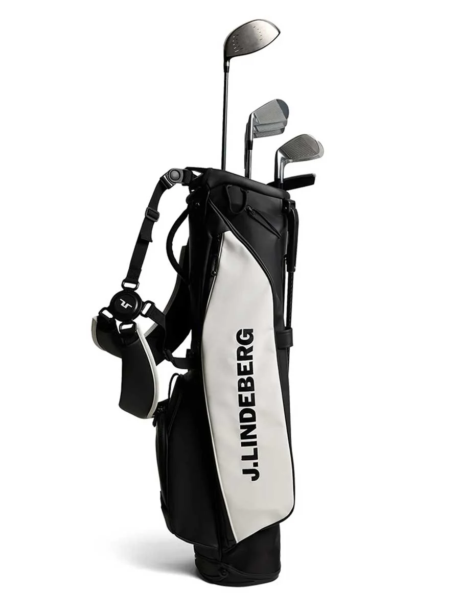 J.LINDEBERG Sunday Stand Golf Bag - Black