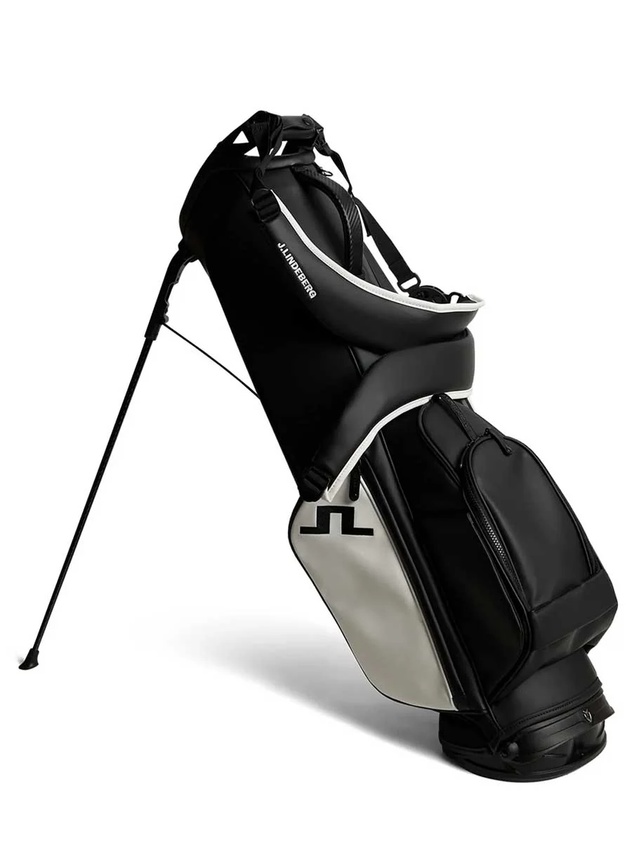 J.LINDEBERG Sunday Stand Golf Bag - Black - Image 2