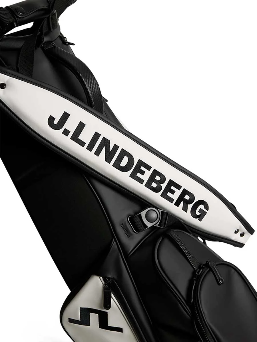 J.LINDEBERG Sunday Stand Golf Bag - Black - Image 6