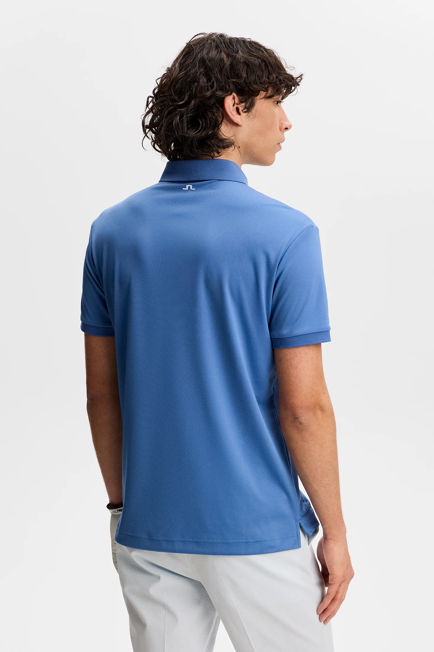 30% OFF - J.LINDEBERG Tour Tech Golf Polo Shirt – Men’s – Federal Blue - Size: SMALL - Image 3