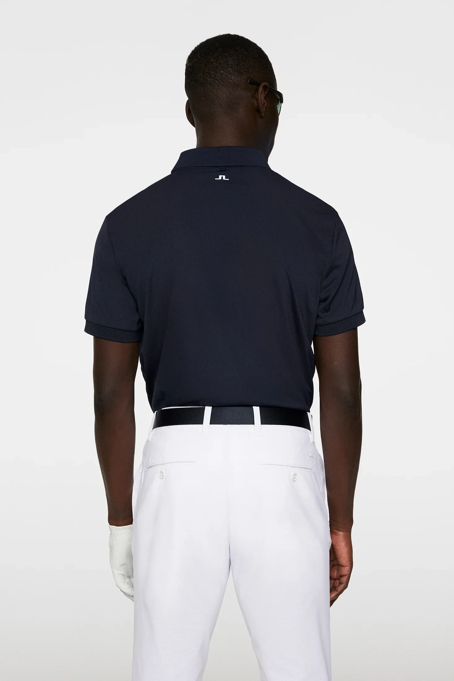 J.LINDEBERG Tour Tech Golf Polo Shirt – Men’s – Navy - Image 3