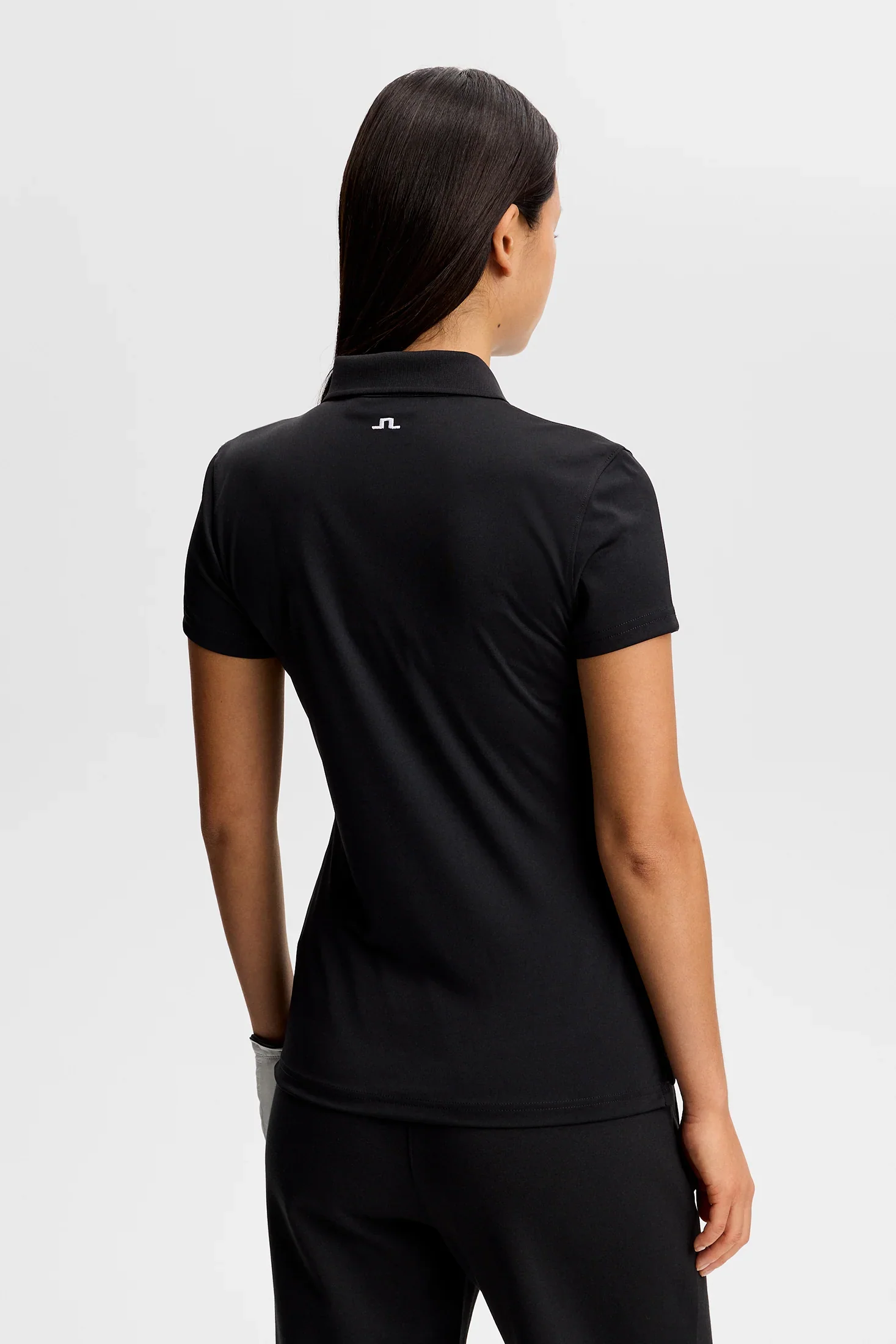 J.LINDEBERG Tour Tech Polo Shirt - Womens - Black - Image 3