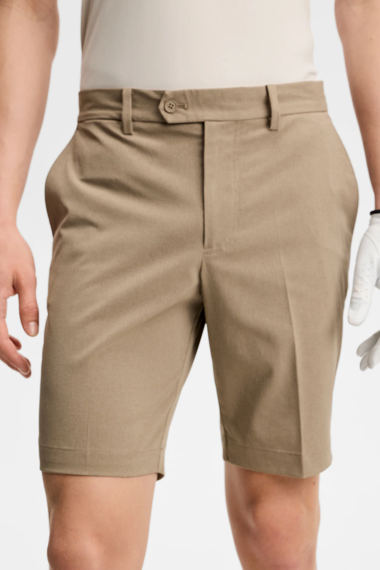 J.LINDEBERG Vent Golf Shorts – Men’s Lightweight Performance – Brindle - Image 3