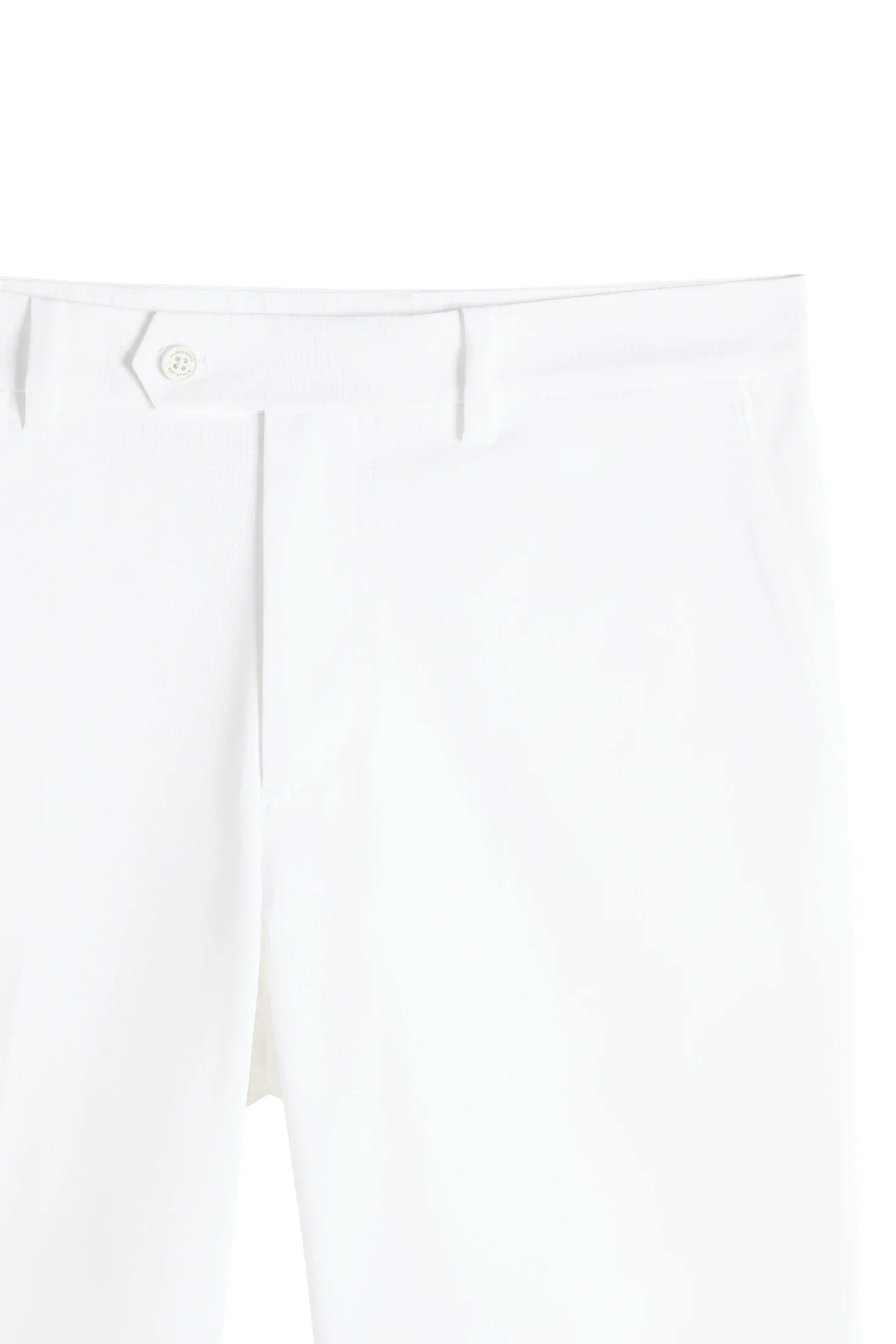 J.LINDEBERG Vent Golf Shorts – Men’s Lightweight Performance – White - Image 6