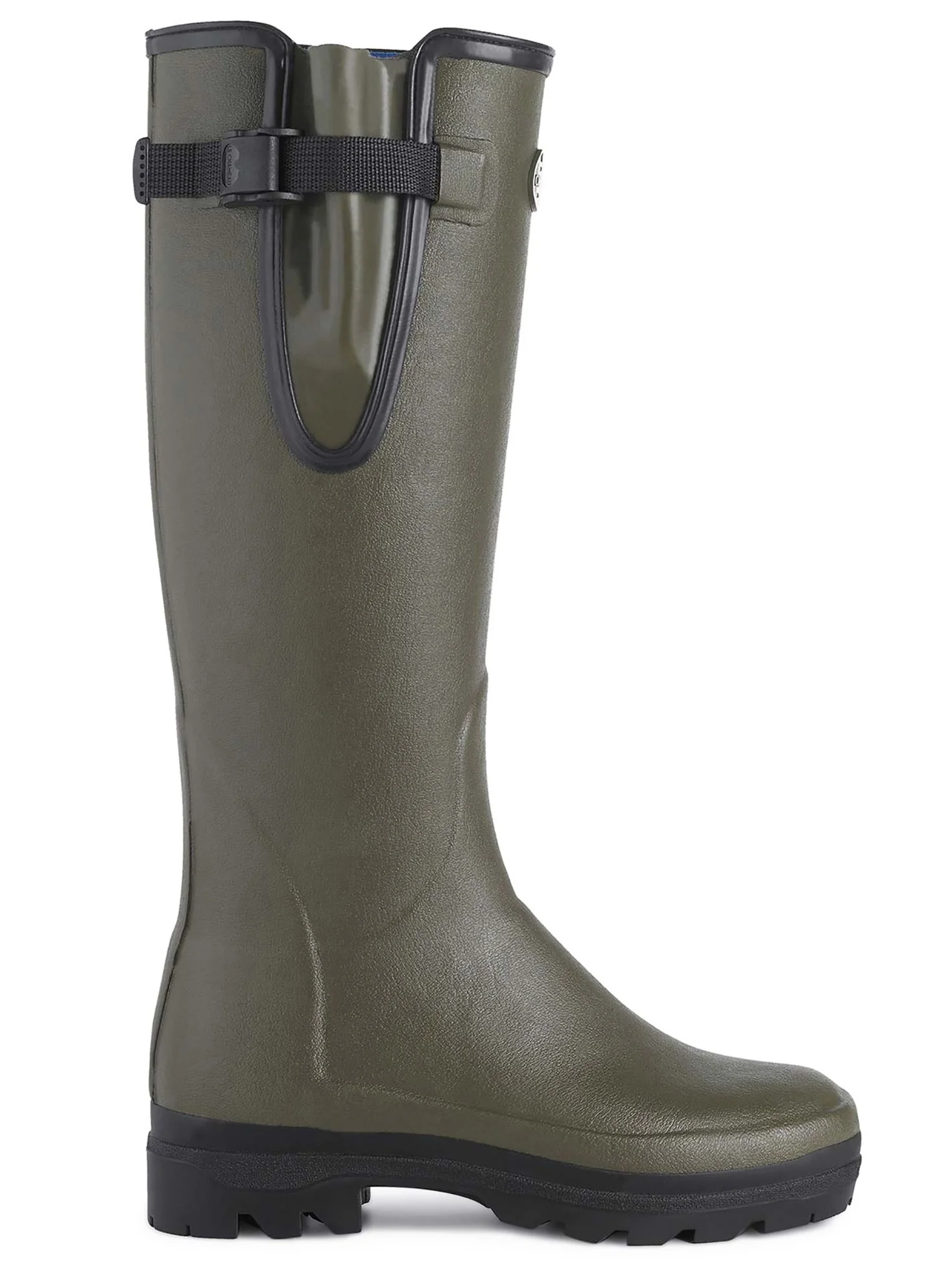 LE CHAMEAU Vierzonord Boots - Ladies Neoprene Lined - Dark Green - Image 5