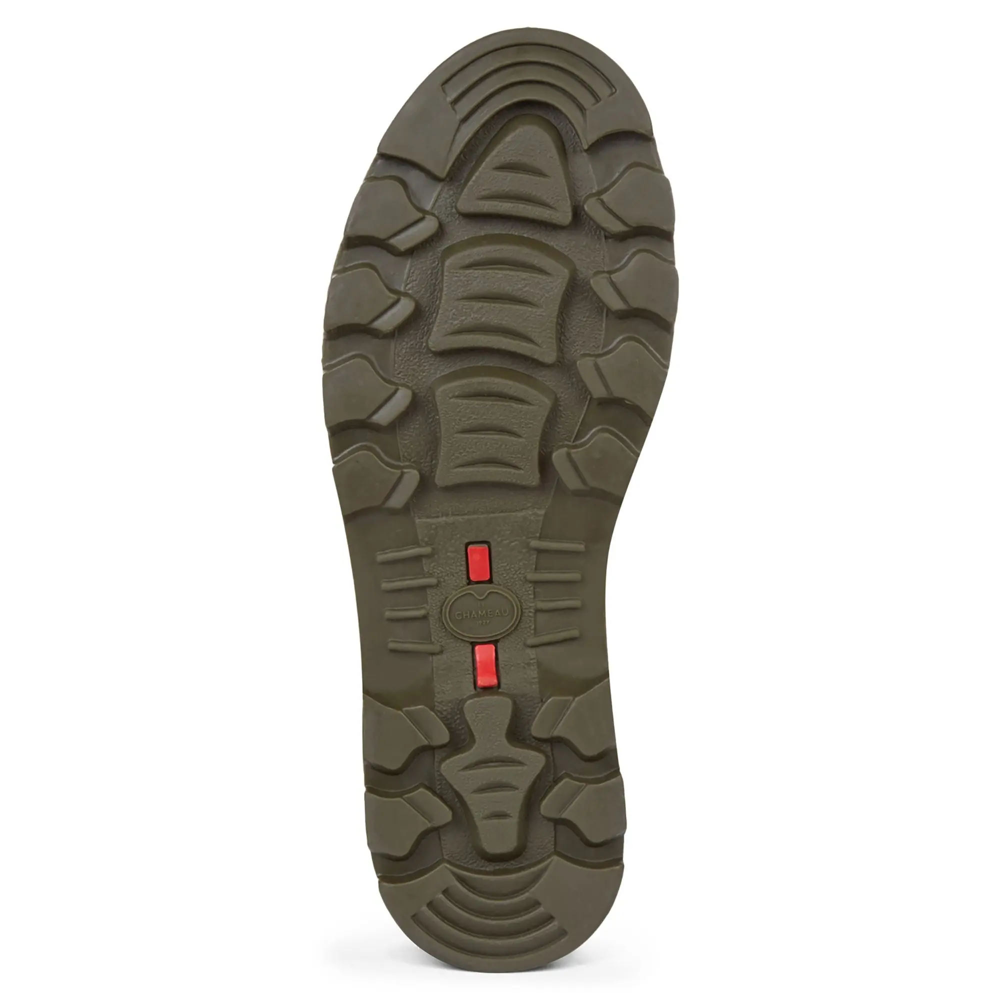 LE CHAMEAU Chasseur Boots - Mens Neoprene Lined Full Zip - Iconic Green - Image 5