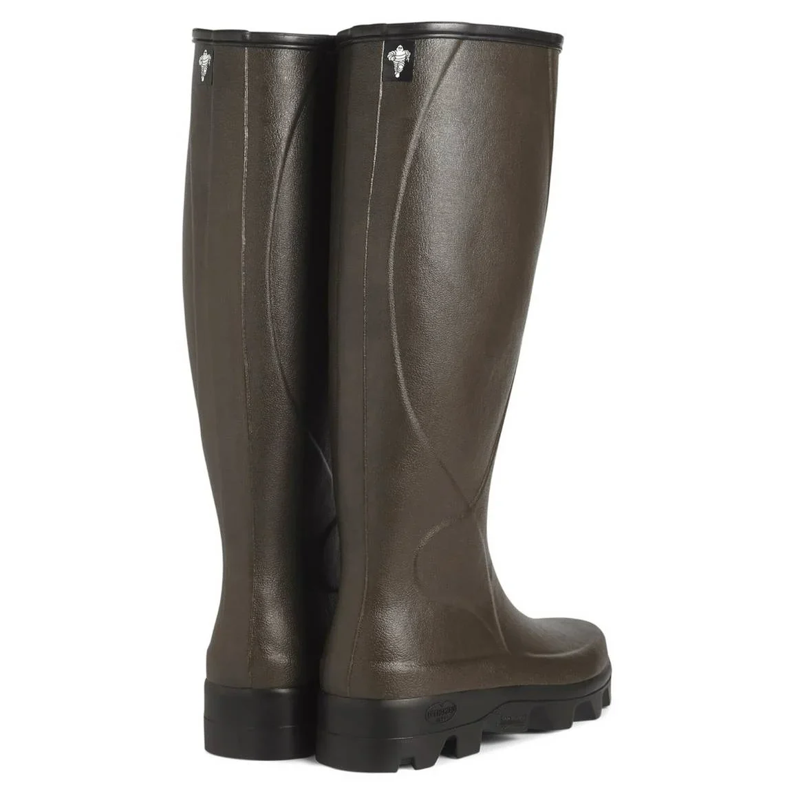 LE CHAMEAU Ceres Agricultural Boots - Mens Manure Resistant Neoprene Lined - Dark Brown - Image 4