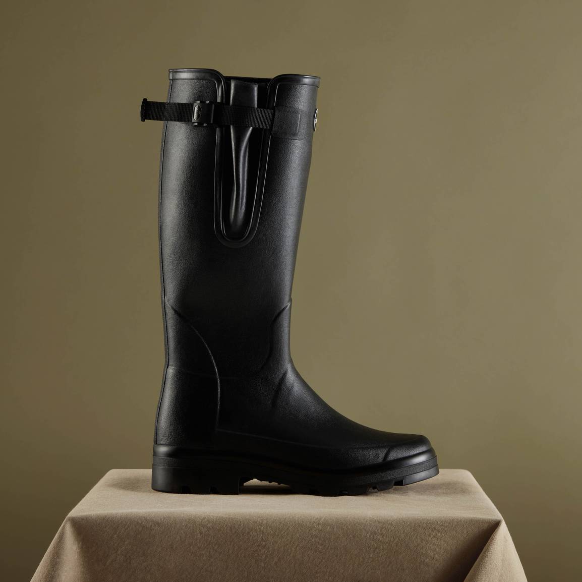 LE CHAMEAU Vierzonord Boots - Mens Neoprene Lined - Black - Image 4