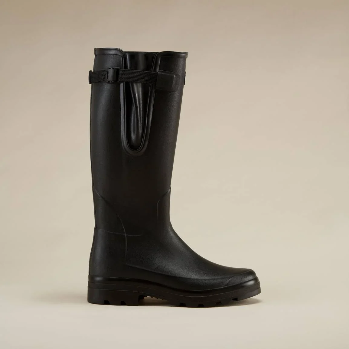 LE CHAMEAU Vierzonord Boots - Mens Neoprene Lined - Black - Image 5