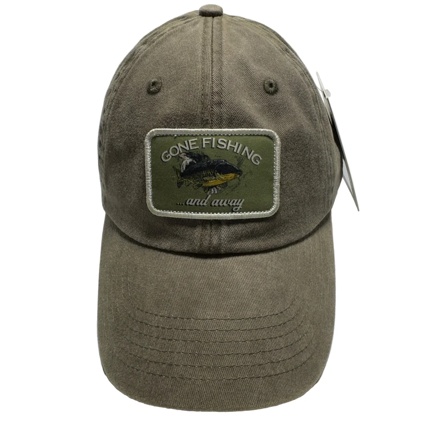 LIFE WELL LIVED Gone Fishing Cap - Green - Image 2