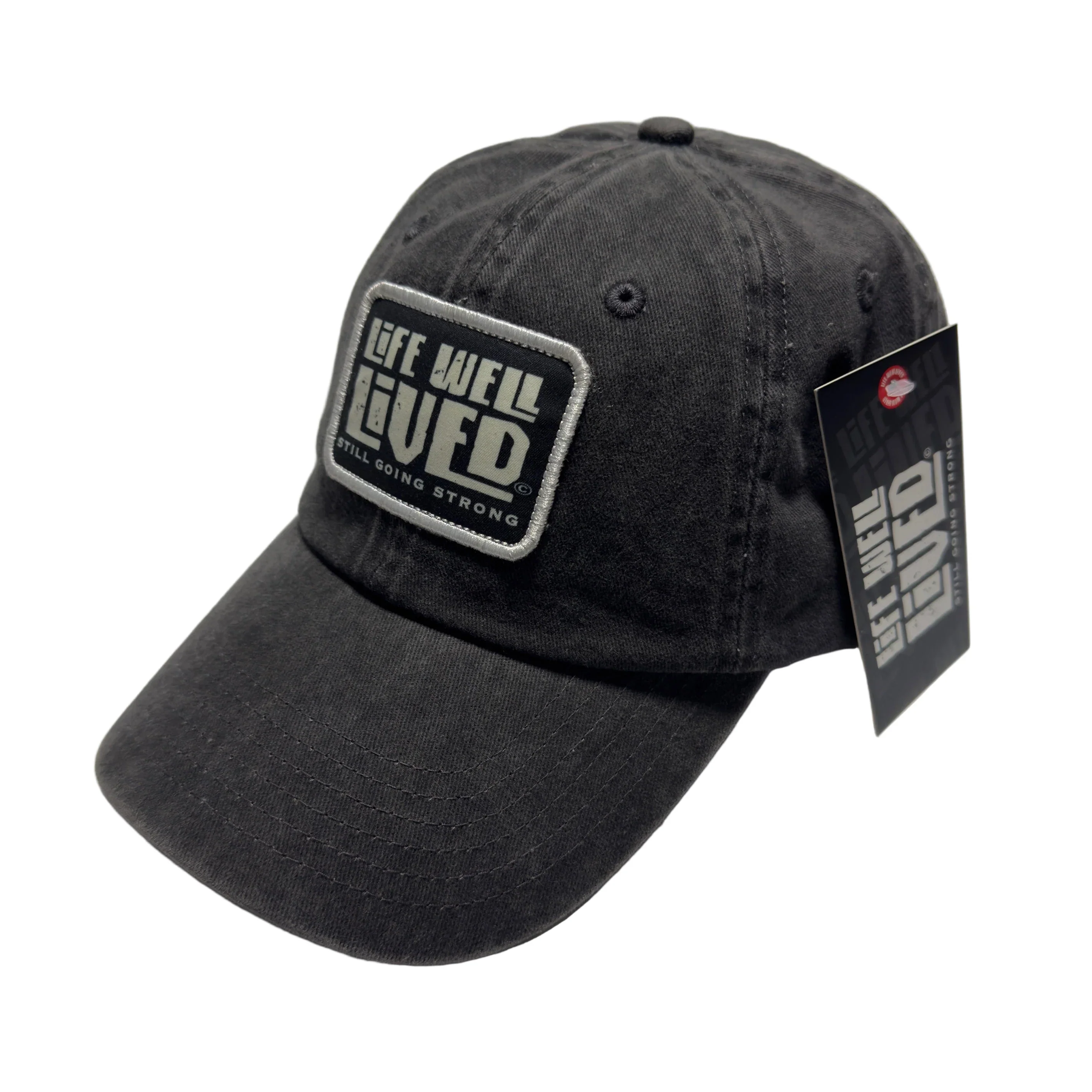 LIFE WELL LIVED LWL Classic Edition Cap - Charcoal