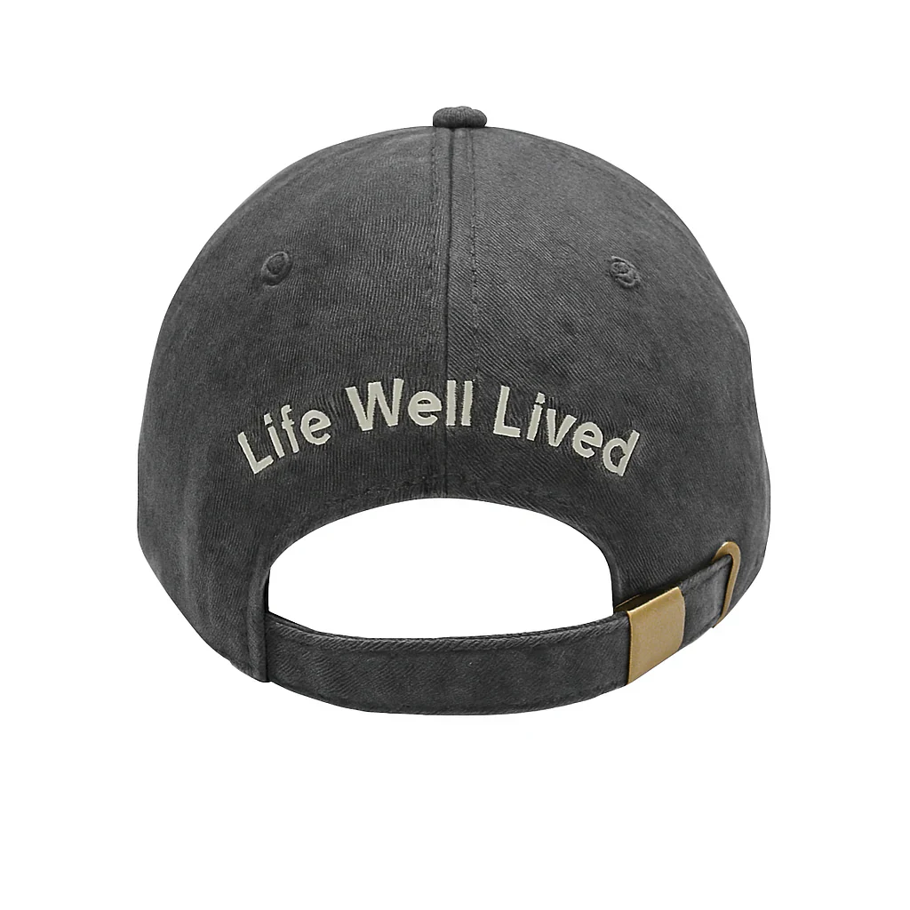 LIFE WELL LIVED LWL Classic Edition Cap - Charcoal - Image 3
