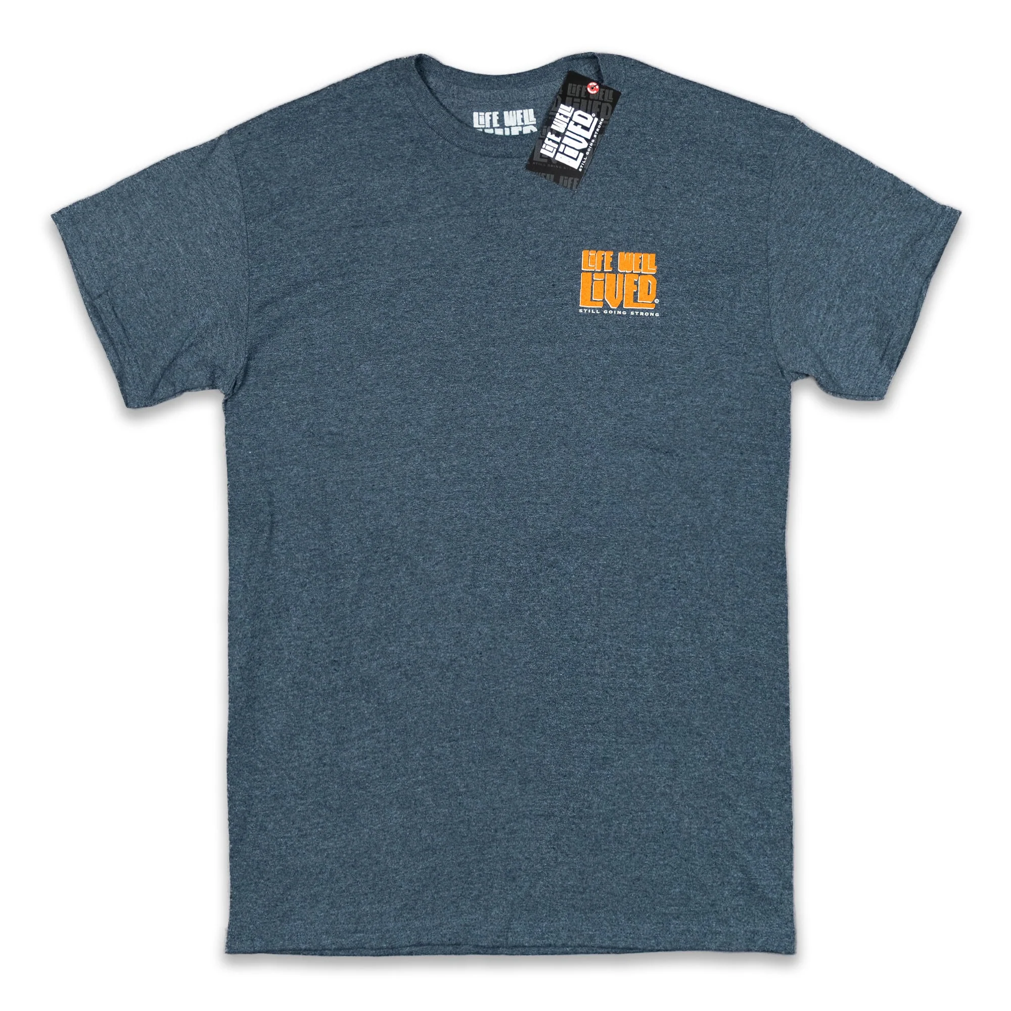 LIFE WELL LIVED Men's Soft Cotton T-Shirt - Meat Fire Glory - Image 2