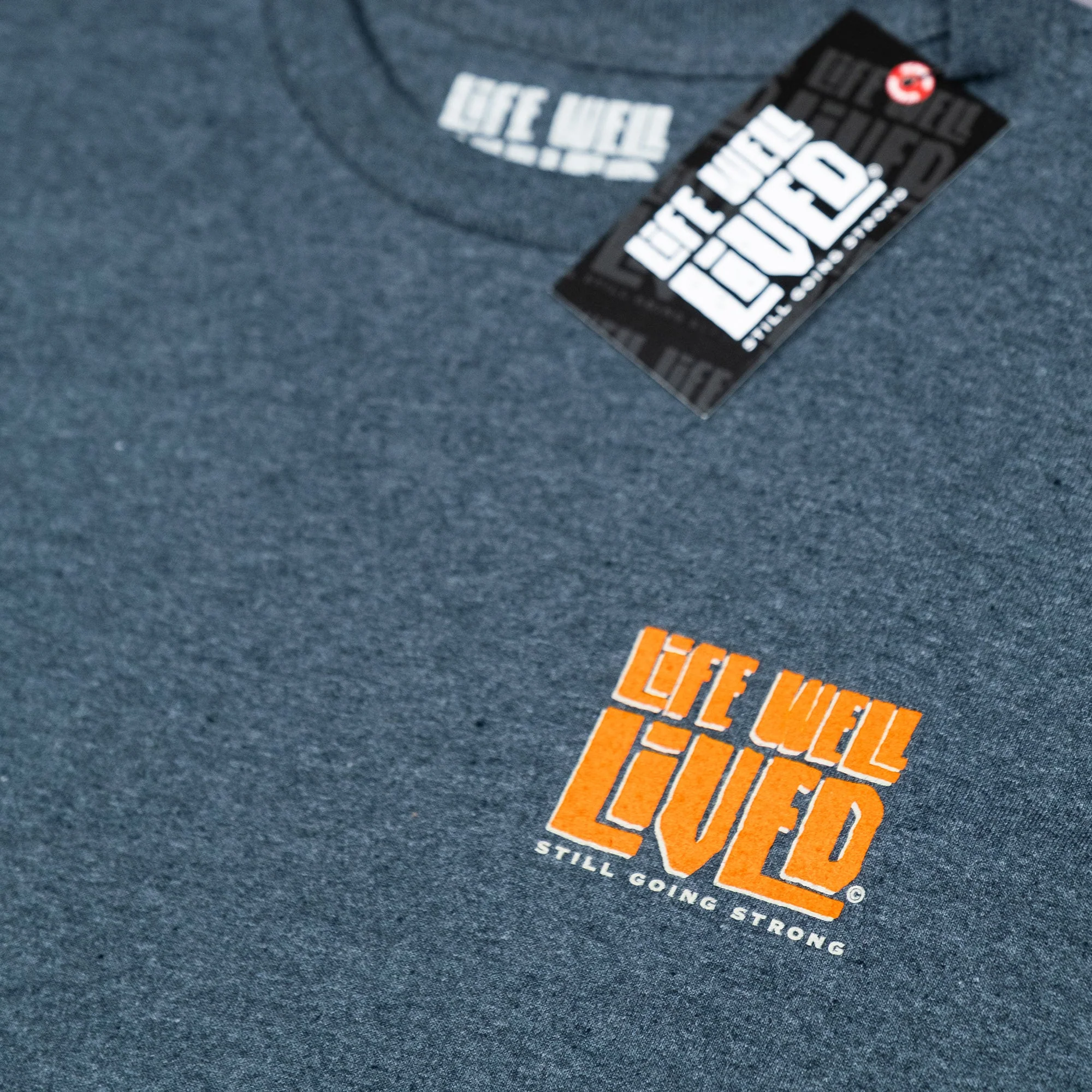 LIFE WELL LIVED Men's Soft Cotton T-Shirt - Meat Fire Glory - Image 4