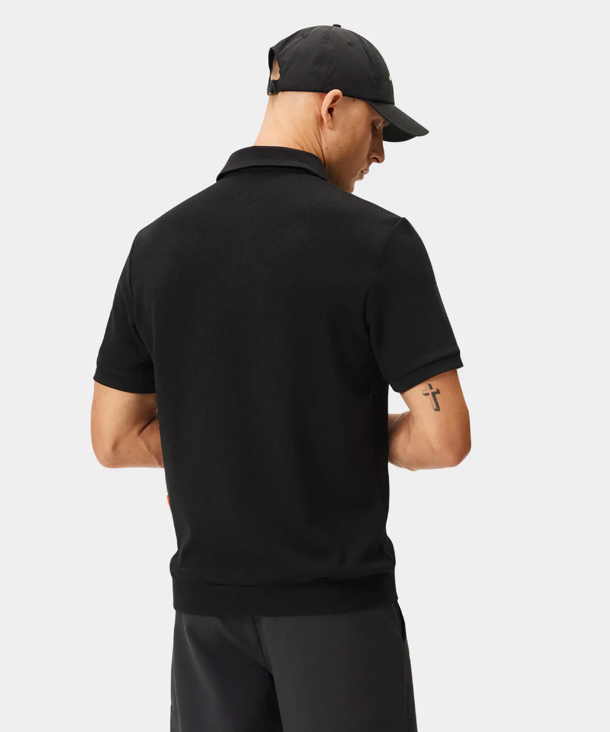 MACADE AR Tech Polo Shirt – Men's - Black - Image 4
