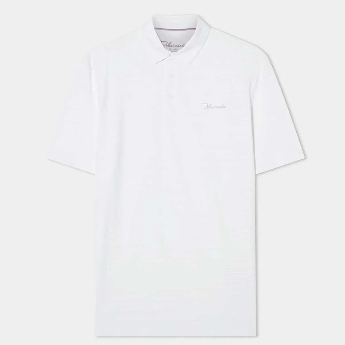 MACADE Flight Polo Shirt – Men's - White - Image 6
