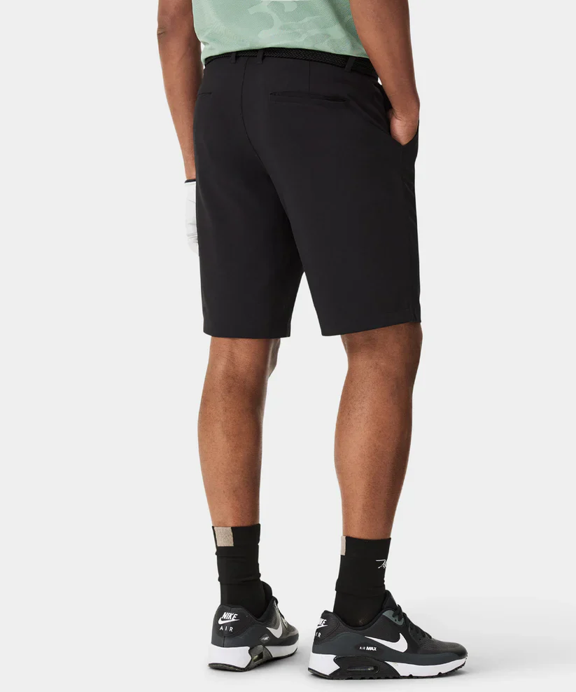 MACADE Men’s Lightweight Golf Shorts – Four-Way Stretch – Black - Image 3