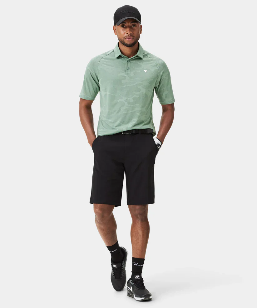 MACADE Men’s Lightweight Golf Shorts – Four-Way Stretch – Black - Image 4
