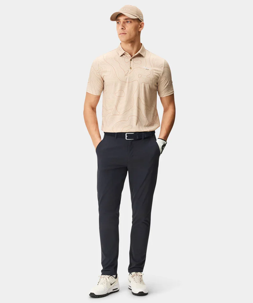 30% OFF - MACADE Men's Lightweight Golf Trousers – Technical Stretch Tapered Fit - Navy - Size: 34 LONG - Image 6