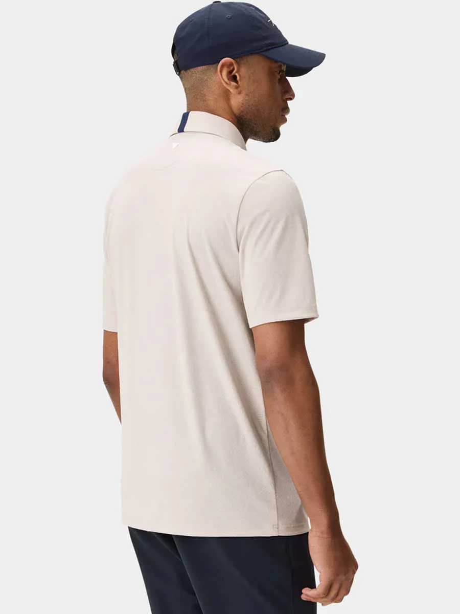 30% OFF - MACADE Paisley Core Polo Shirt – Men's - Tan - Size: SMALL & MEDIUM - Image 2