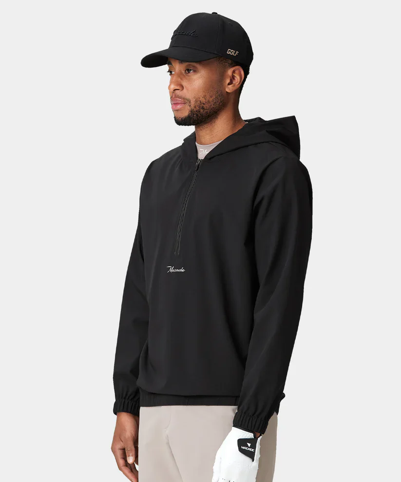 MACADE Range Golf Cap - Adjustable Snapback - Black - Image 2