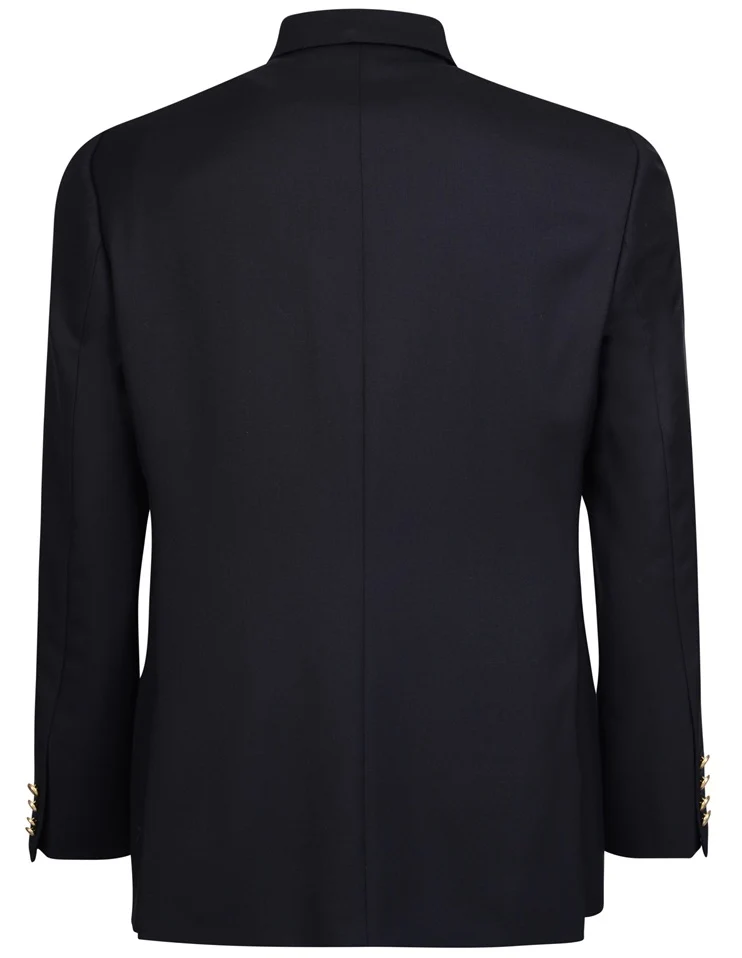 MAGEE Blazer - Mens Nice Classic Fit Single Breasted - Navy - Image 2
